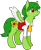 Size: 261x319 | Tagged: safe, artist:thecompleteanimorph, original species, pegasus, plant pony, pony, female, kazami yuuka, mare, plant, ponified, simple background, solo, touhou, transparent background