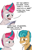 Size: 1080x1680 | Tagged: safe, artist:hoofclid, hitch trailblazer, zipp storm, earth pony, pegasus, pony, g5, cellphone, comic, dialogue, duo, duo male and female, female, flirting, male, mare, one eye closed, phone, ship:stormblazer, shipping, simple background, smiling, stallion, stallion on mare, straight, teeth, unshorn fetlocks, white background, wink