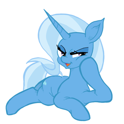 Size: 4096x4096 | Tagged: safe, artist:グレートゴンザレス, trixie, pony, unicorn, g4, female, mare, simple background, solo, white background