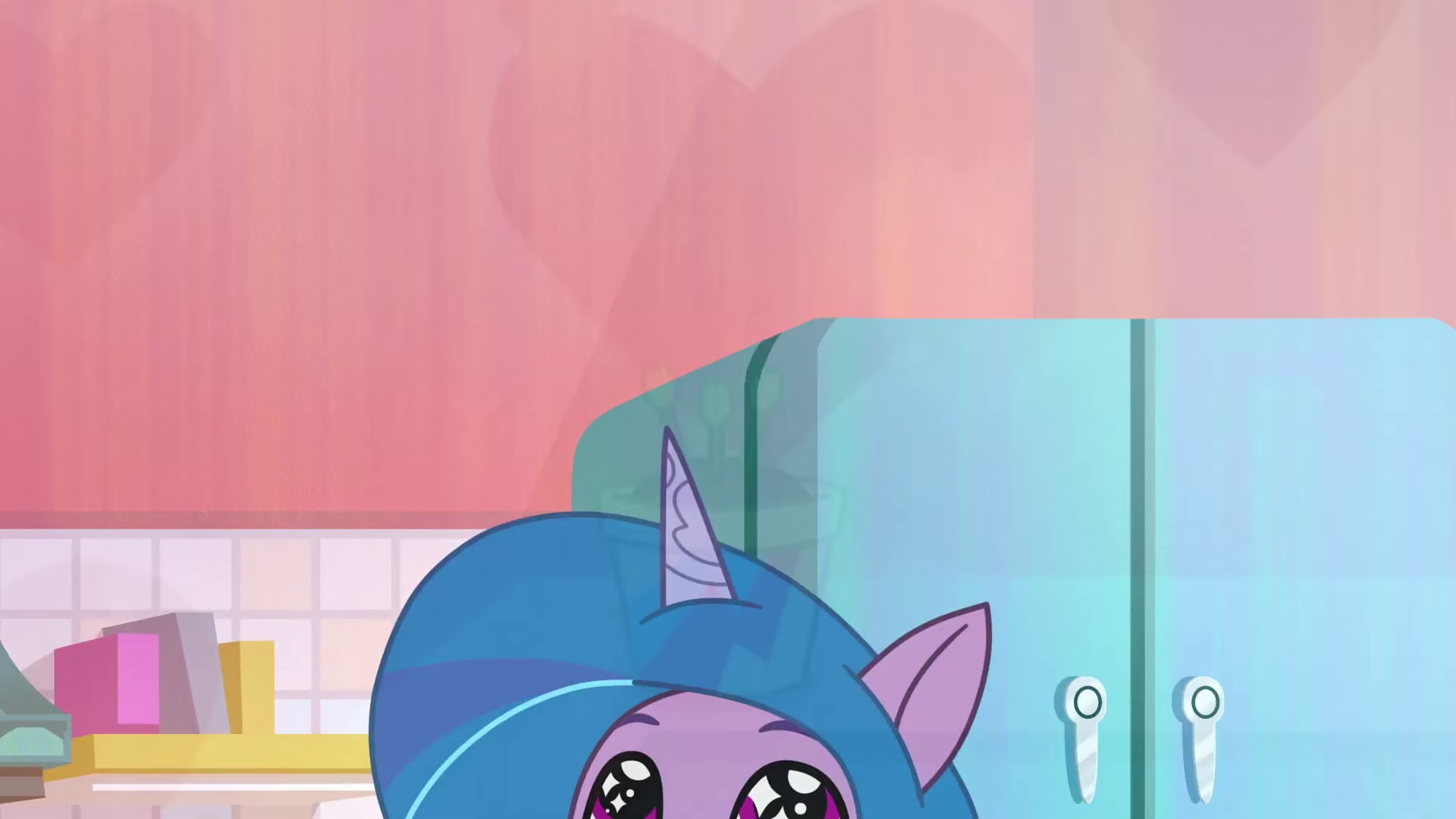 #3033960 - safe, screencap, izzy moonbow, pony, unicorn, venus flytrap ...