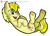 Size: 2920x2080 | Tagged: safe, artist:trr_bc, oc, oc only, pony, unicorn, blue eyes, high res, hooves, horn, male, simple background, smiling, solo, stars, transparent background, unicorn oc, yellow hair