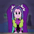 Size: 1500x1500 | Tagged: safe, artist:scraggleman, aria blaze, human, equestria girls, find the magic, g4, my little pony equestria girls: better together, animated, greenbutt pants, looking at you, music, sad, solo, sound, webm