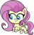 Size: 346x364 | Tagged: safe, edit, edited screencap, editor:pascalmulokozi2, screencap, fluttershy, pegasus, pony, g4, g4.5, my little pony: pony life, one click wonder, background removed, female, flying, mare, not a vector, simple background, solo, transparent background