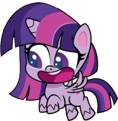 Size: 357x367 | Tagged: safe, edit, edited screencap, editor:pascalmulokozi2, screencap, twilight sparkle, alicorn, pony, g4.5, my little pony: pony life, one click wonder, background removed, female, flying, mare, not a vector, open mouth, simple background, solo, transparent background, twilight sparkle (alicorn)