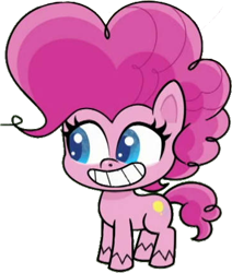 Size: 367x432 | Tagged: safe, edit, edited screencap, editor:pascalmulokozi2, screencap, pinkie pie, earth pony, pony, g4.5, my little pony: pony life, one click wonder, background removed, female, mare, not a vector, simple background, solo, transparent background