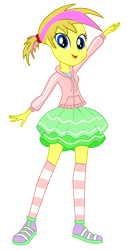 Size: 1340x2640 | Tagged: safe, artist:thunderdasher07, oc, oc only, oc:mist dasher, human, equestria girls, g4, clothes, equestria girls-ified, hoodie, jacket, ponytail, rah rah skirt, shoes, simple background, skirt, sneakers, socks, solo, striped socks, transparent background, vector