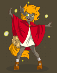 Size: 788x1003 | Tagged: safe, artist:cirtierest, oc, oc:cir tierest, earth pony, anthro, clothes, simple background, solo, tail