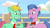 Size: 3072x1727 | Tagged: safe, screencap, cherry prancer, emerald saucer, earth pony, pony, unicorn, g5, my little pony: tell your tale, secret ad-mare-er, spoiler:g5, spoiler:my little pony: tell your tale, spoiler:tyts01e44, duo, duo male, grin, indonesian, male, smiling, stallion, subtitles