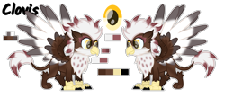 Size: 4096x1800 | Tagged: safe, artist:ponkus, oc, oc only, oc:clovis, griffon, griffon oc, male, reference sheet, simple background, solo, transparent background