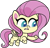 Size: 436x422 | Tagged: safe, edit, edited screencap, editor:pascalmulokozi2, screencap, fluttershy, pegasus, pony, g4, g4.5, my little pony: pony life, one click wonder, background removed, female, flying, mare, not a vector, raised hoof, simple background, solo, transparent background