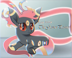 Size: 3144x2515 | Tagged: safe, artist:php178, derpibooru exclusive, oc, oc only, oc:gamer painter, earth pony, eevee, hybrid, pony, umbreon, g4, my little pony: rainbow roadtrip, .svg available, adorable face, big ears, birthday, birthday gift, body markings, chromatic aberration, circle, coat markings, colored hooves, colored pupils, console, controller, cute, cute face, cute smile, distorted, distortion, earth pony oc, eevee pony, eyestrain warning, fusion, gradient background, gradient mane, gradient tail, hairband, happy, happy birthday, high res, hoof heart, hybrid oc, inkscape, jewelry, long ears, looking at you, lying down, male, ocbetes, orange eyes, pokémon, ponified, ponysona, prone, ring, slit pupils, smiling, smiling at you, solo, stallion, stallion oc, striped mane, striped tail, stripes, svg, tail, tail band, underhoof, vector, vivaldi (font), wii, wii u gamepad
