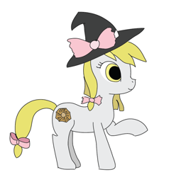 Size: 640x673 | Tagged: safe, artist:why485, pony, female, hat, kirisame marisa, mare, old art, ponified, touhou, witch, witch hat