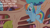 Size: 1280x720 | Tagged: safe, edit, edited screencap, editor:quoterific, screencap, rainbow dash, pegasus, pony, dragonshy, g4, my little pony: friendship is magic, book, bookshelf, female, flying, golden oaks library, looking down, mare, solo