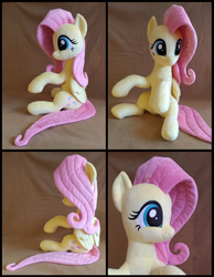 Size: 1238x1592 | Tagged: safe, artist:littlefairyswonders, fluttershy, pony, g4, cute, irl, photo, plushie, shyabetes, solo