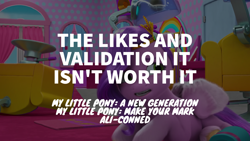 Size: 1920x1080 | Tagged: safe, edit, edited screencap, editor:quoterific, screencap, pipp petals, pegasus, pony, ali-conned, g5, my little pony: make your mark, my little pony: make your mark chapter 2, spoiler:my little pony: make your mark, spoiler:my little pony: make your mark chapter 2, spoiler:mymc02e04, female, mare, solo