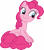 Size: 3000x3408 | Tagged: safe, artist:cloudy glow, pinkie pie, earth pony, pony, g4, my little pony: friendship is magic, the last problem, .ai available, high res, simple background, solo, transparent background, vector