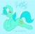Size: 1550x1488 | Tagged: safe, artist:mscolorsplash, lyra heartstrings, original species, plush pony, pony, unicorn, blue background, looking at you, lying down, lyra plushie, plushie, prone, simple background, smiling, smiling at you, solo, text