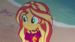 Size: 1920x1080 | Tagged: safe, screencap, sunset shimmer, human, equestria girls, equestria girls specials, g4, my little pony equestria girls: better together, my little pony equestria girls: spring breakdown, 1080p, cruise outfit, solo