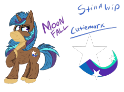 Size: 2732x2048 | Tagged: artist needed, safe, oc, oc only, pony, unicorn, high res, male, raised hoof, simple background, solo, stallion, transparent background