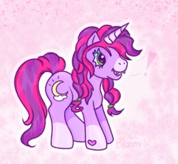 Size: 755x696 | Tagged: safe, artist:bloommoonbeam, oc, oc:bloom moonbeam, pony, unicorn