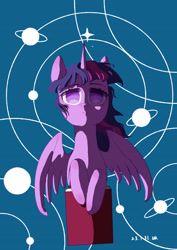 Size: 2480x3508 | Tagged: safe, artist:red river, twilight sparkle, alicorn, book, twilight sparkle (alicorn)