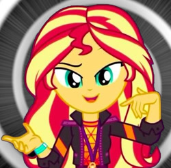 Size: 425x418 | Tagged: safe, artist:paco777yuyu, sunset shimmer, human, equestria girls, g4, my little pony equestria girls: better together, abstract background, cute, hand, hypnosis, solo, spiral