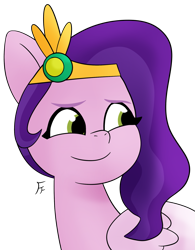 Size: 1459x1870 | Tagged: safe, artist:frownfactory, pipp petals, pegasus, pony, g5, my little pony: tell your tale, adorapipp, cute, jewelry, simple background, solo, tiara, transparent background, wings