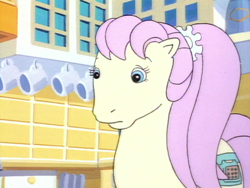 Size: 960x720 | Tagged: safe, screencap, misty (g1), earth pony, pony, g1, my little pony tales, too sick to notice, female, mare, solo