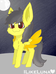 Size: 510x680 | Tagged: safe, artist:ilikeluna, oc, pony, art trade, solo