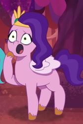 Size: 845x1255 | Tagged: safe, screencap, pipp petals, zipp storm, pegasus, pony, firework-ing together, g5, my little pony: tell your tale, spoiler:tyts01e42, :o, cropped, duo, duo female, female, o mouth, offscreen character, offscreen female, open mouth