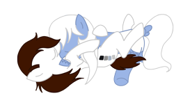 Size: 3840x2160 | Tagged: safe, artist:duran301, oc, oc only, oc:dainty doily, earth pony, pony, base used, earth pony oc, high res, simple background, snuggling, transparent background