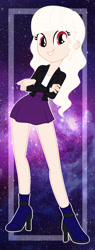 Size: 1280x3358 | Tagged: safe, artist:cindystarlight, oc, oc:starlight shine, human, equestria girls, g4, base used, clothes, jacket, skirt, solo