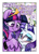 Size: 1903x2680 | Tagged: safe, artist:lou, rarity, twilight sparkle, alicorn, pony, unicorn, g4, blushing, crown, duo, female, jewelry, lesbian, mare, regalia, ship:rarilight, shipping, signature, twilight sparkle (alicorn)