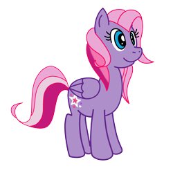 Size: 3024x3024 | Tagged: safe, artist:omegaridersangou, starsong, pegasus, pony, g3, g4, cute, female, folded wings, g3 to g4, generation leap, high res, mare, simple background, solo, starsawwwng, transparent background, wings