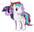 Size: 680x622 | Tagged: artist needed, source needed, safe, edit, edited screencap, screencap, twilight sparkle, oc, oc:solar eclipse, alicorn, pony, g4, alicorn oc, background removed, community collab, conjoined, horn, not a vector, simple background, transparent background, twilight sparkle (alicorn), wings