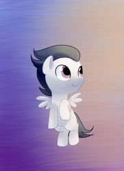 Size: 816x1124 | Tagged: safe, artist:andromedasparkz, rumble, pegasus, pony, g4, colt, foal, male, solo