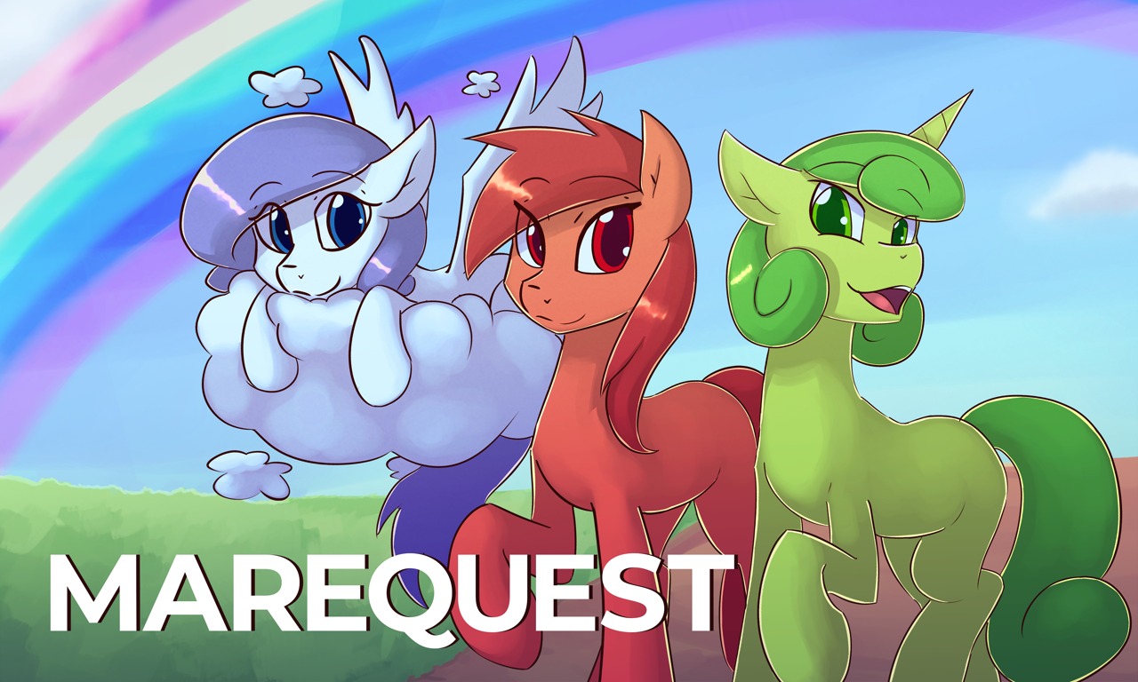 #3022206 - safe, artist:kanashiipanda, artist:quotepony, oc, oc:mare mare, ...