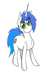 Size: 3384x5184 | Tagged: safe, artist:bumskuchen, oc, oc:shifting gear, pony, unicorn, 2023 community collab, derpibooru community collaboration, horn, looking at you, simple background, solo, transparent background, unicorn oc