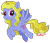 Size: 1024x878 | Tagged: safe, artist:bobbyjoedudley, lily blossom, pegasus, pony, g4, female, flying, simple background, solo, transparent background