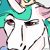 Size: 470x470 | Tagged: safe, artist:ri3ka, princess celestia, alicorn, pony, g4, close-up, gif, non-animated gif, solo