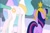 Size: 619x406 | Tagged: safe, screencap, princess celestia, twilight sparkle, alicorn, pony, unicorn, g4, big crown thingy, butt, cropped, duo, element of magic, episode needed, facing away, head out of frame, jewelry, plot, regalia, sunbutt, twibutt, unicorn twilight