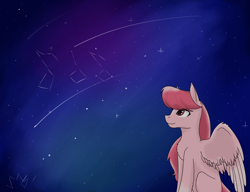 Size: 1300x1000 | Tagged: safe, artist:maravor, oc, oc only, pegasus, pony, female, pegasus oc, solo