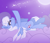 Size: 3043x2642 | Tagged: safe, artist:emberslament, oc, oc:heliosphere, pegasus, pony, cloud, high res, male, night, pegasus oc, solo, stallion, starry eyes, wingding eyes