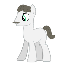 Size: 1200x1200 | Tagged: safe, artist:antonsfms, oc, oc only, oc:kertz schmane, earth pony, pony, 2023 community collab, derpibooru community collaboration, earth pony oc, male, simple background, solo, transparent background