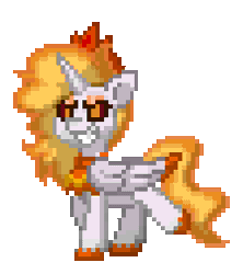 Size: 224x252 | Tagged: safe, daybreaker, alicorn, pony, pony town, g4, animated, armor, crown, female, gif, jewelry, mare, pixel art, regalia, simple background, solo, transparent background, walk cycle, walking
