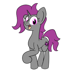 Size: 2000x2000 | Tagged: safe, artist:dafiltafish, oc, oc only, oc:stardust, pony, unicorn, 2023 community collab, derpibooru community collaboration, female, high res, horn, looking at you, mare, simple background, smiling, smiling at you, solo, transparent background, unicorn oc