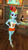 Size: 1080x1920 | Tagged: safe, artist:oatmeal!, rainbow dash, human, equestria girls, g4, 3d, alcohol, bare shoulders, beer, breasts, burger, busty rainbow dash, cleavage, clothes, food, gmod, grin, hand on hip, hooters, legs together, looking at you, restaurant, sexy, smiling, socks, solo, waitress