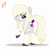 Size: 4000x4000 | Tagged: safe, artist:r4hucksake, oc, oc:tanzanite culet, earth pony, pony, female, looking at you, mare, raised hoof, simple background, smiling, solo, standing, tail, tail wrap, transparent background