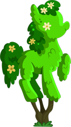 Size: 4113x7339 | Tagged: safe, artist:lahirien, g4, the fault in our cutie marks, absurd resolution, bush, flower, no pony, plant, resource, sapling, simple background, topiary, transparent background, vector