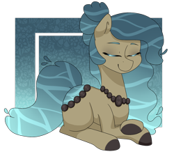 Size: 1700x1500 | Tagged: safe, artist:oniiponii, oc, oc only, earth pony, pony, colored hooves, earth pony oc, eyes closed, female, lying down, mare, prone, simple background, smiling, solo, transparent background